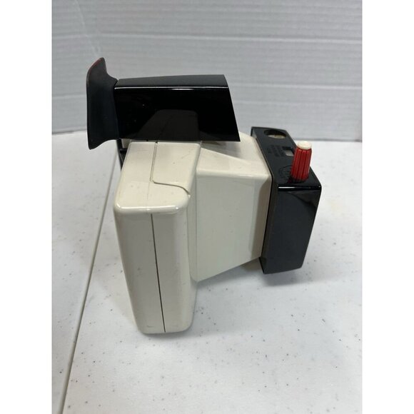 Vintage Swinger Polaroid Land Camera White Model 20 & Black Case NOT TESTED - Picture 11 of 16